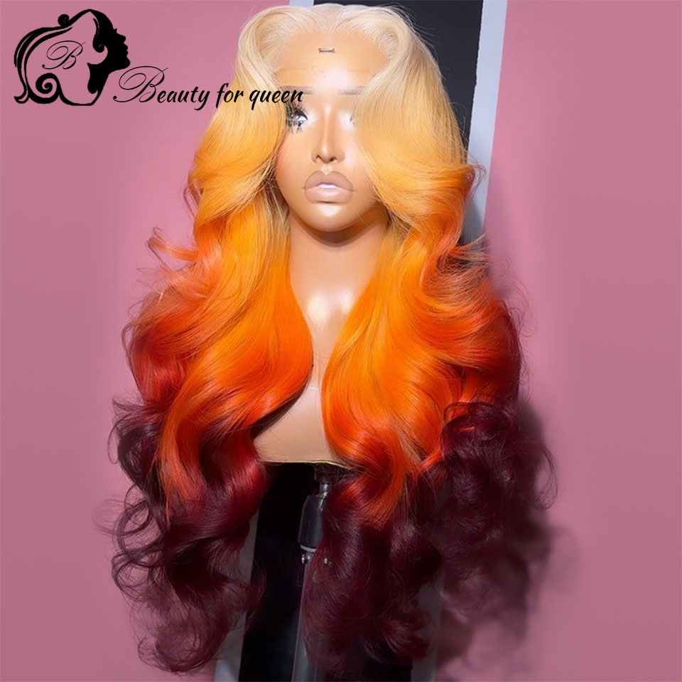613 Blonde Body Wave Lace Front Wig - Lace Front Straight Glueless Wigs Extensions