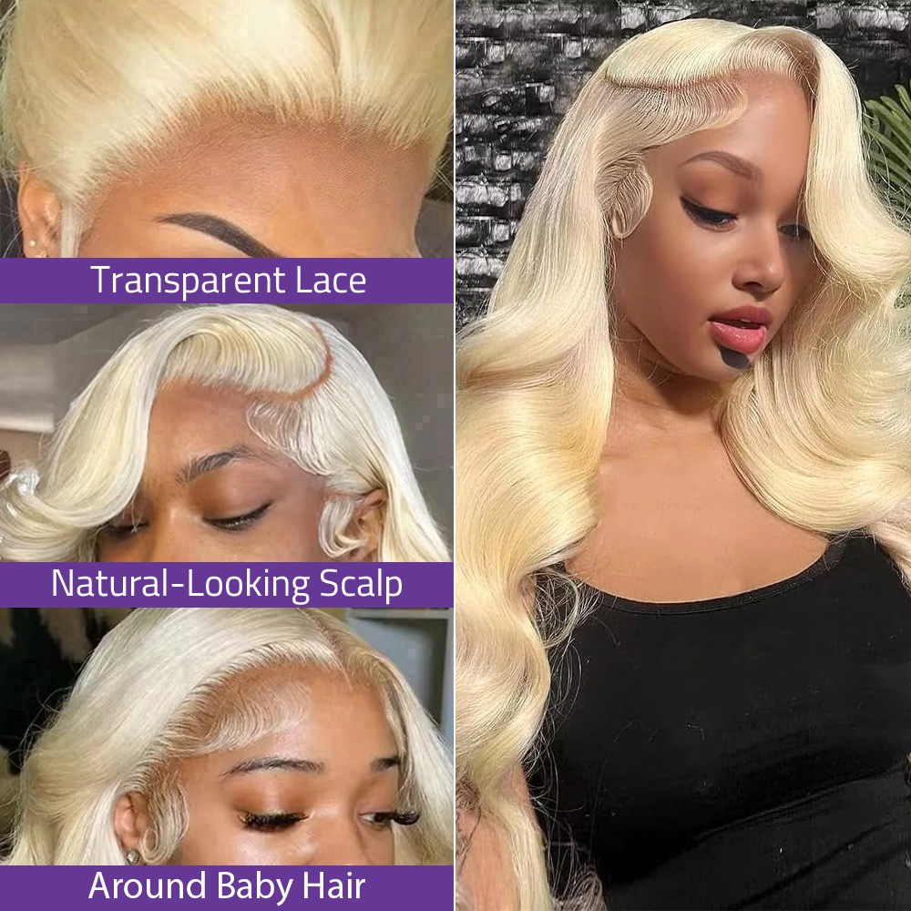 13x4 Blonde 613 Body Wave Lace - 613 Blonde Body Wave Lace Front Wig recension och pris