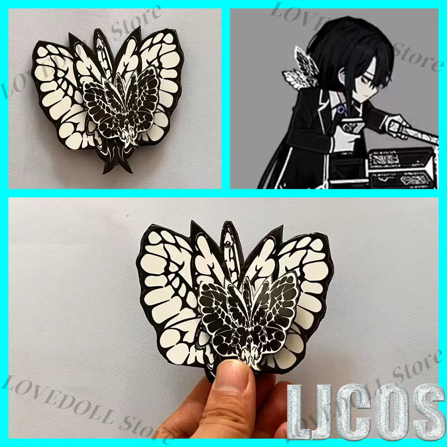 Anime Limbus Company Yisang Bu - Hair Clips recension och pris