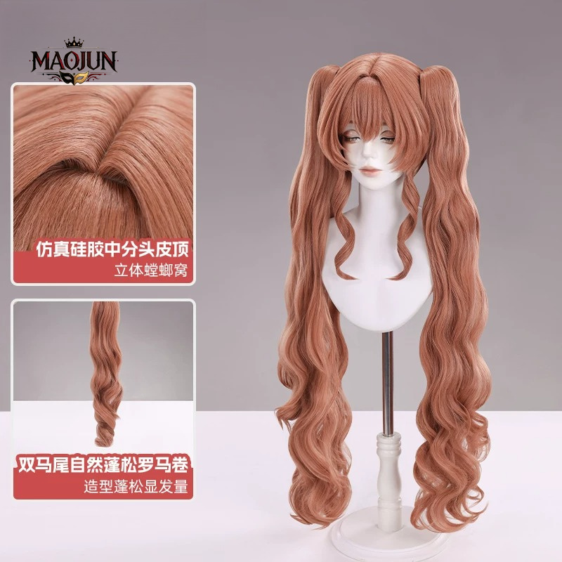 Angelina Cos Wig Long Roman Cu - Hair Clips recension och pris