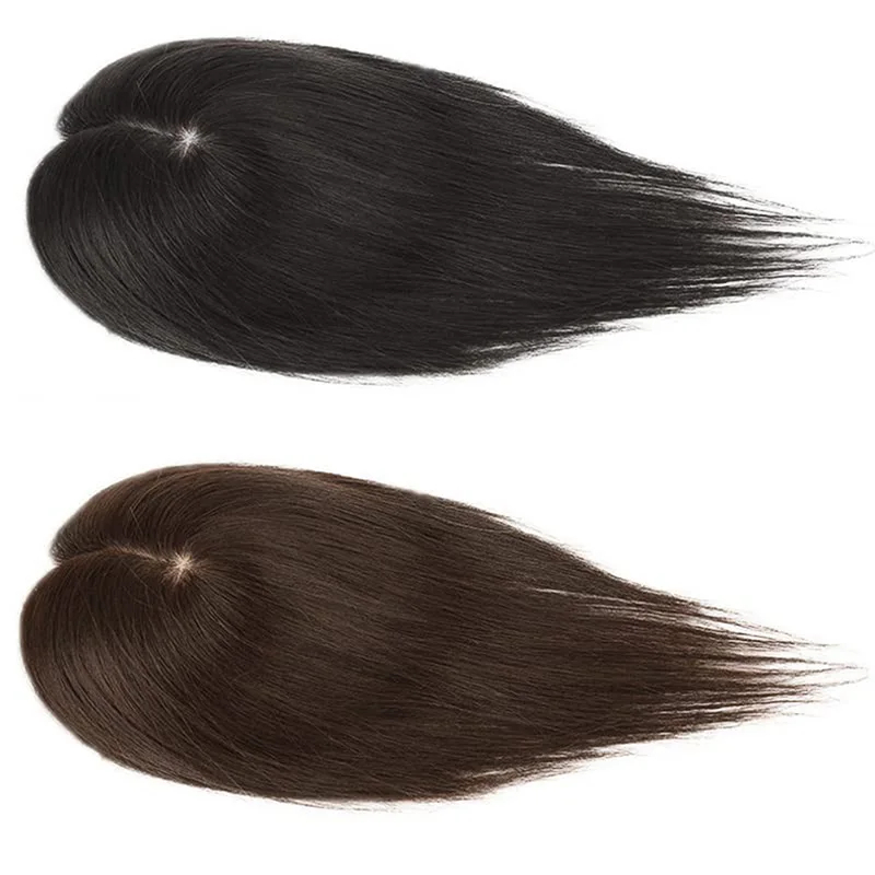 Silk Base Top Women Topper Cli - Seamless Clip In Hair Extensions Human Hair recension och pris