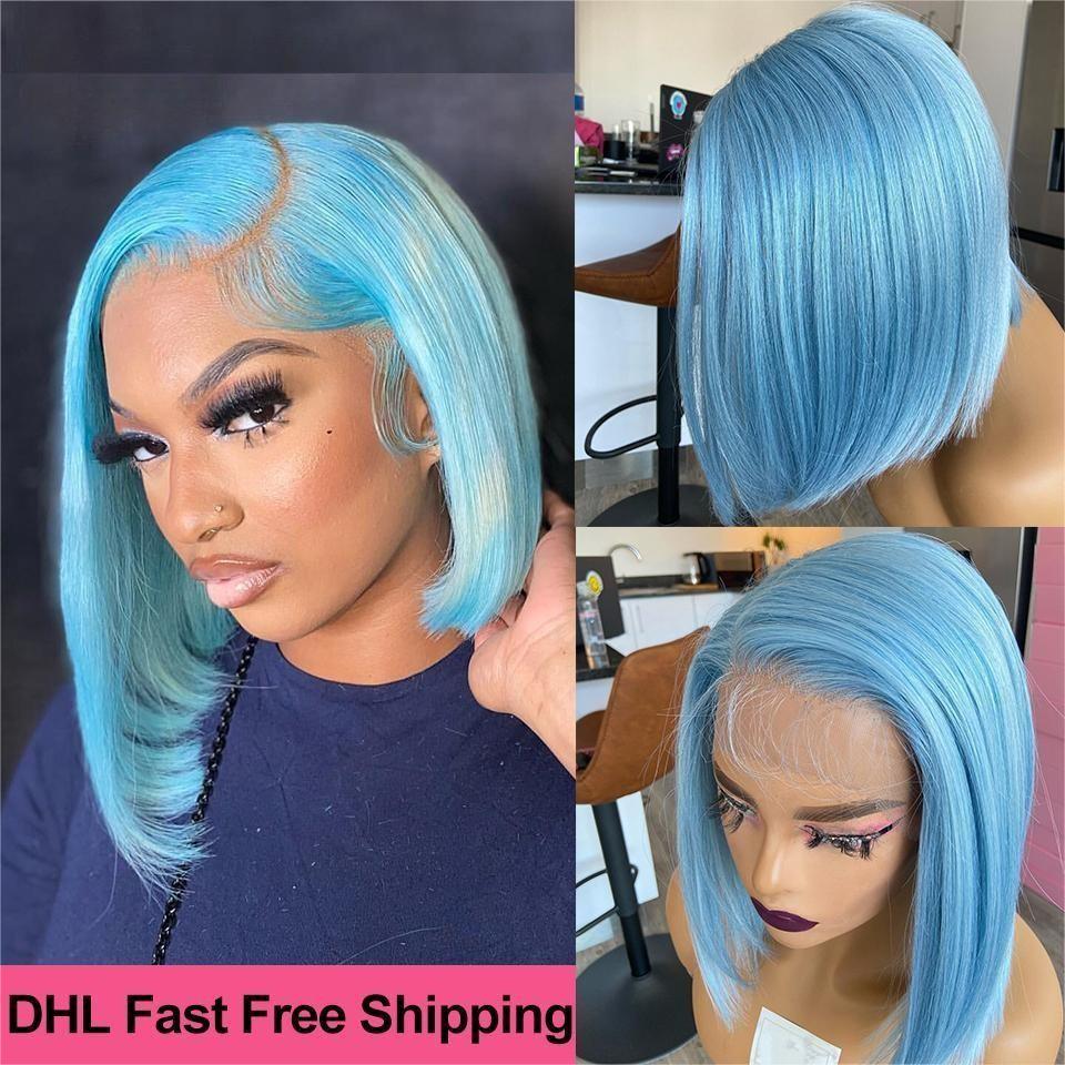 Short Straight Bob Wig Pixie C - Short Pixie Cut Wig Human Hair Cheap recension och pris