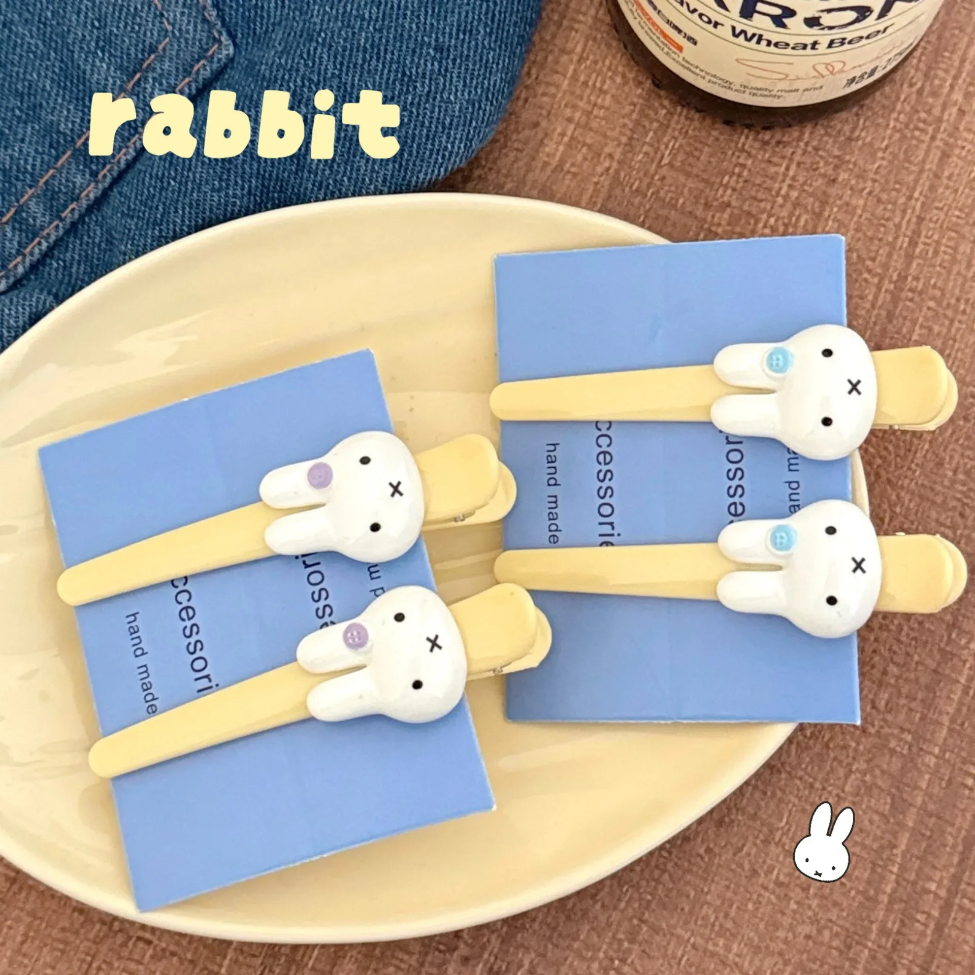 Miffy Rabbit Fringe Hair Clip  - Hair Bundles recension och pris