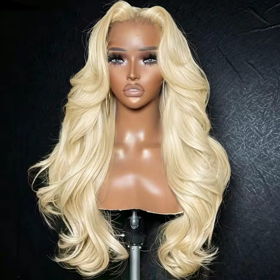 613 13x6 Lace Frontal Wig Huma - 613 Blonde Body Wave Lace Front Wig recension och pris