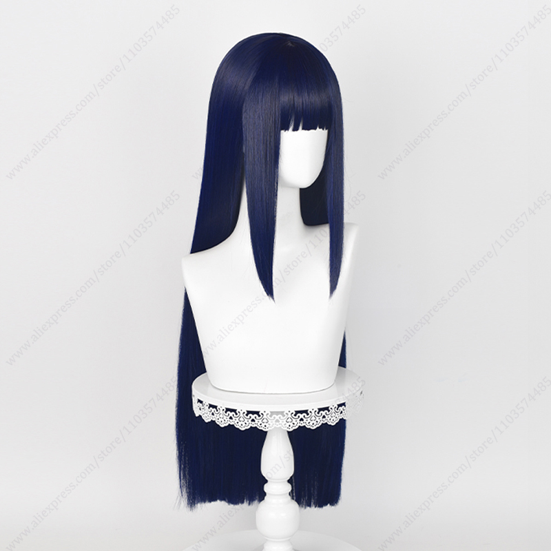 Hinata Hyuga Cosplay Wig Blue  - Synthetic Braided Wigs For Black Women recension och pris